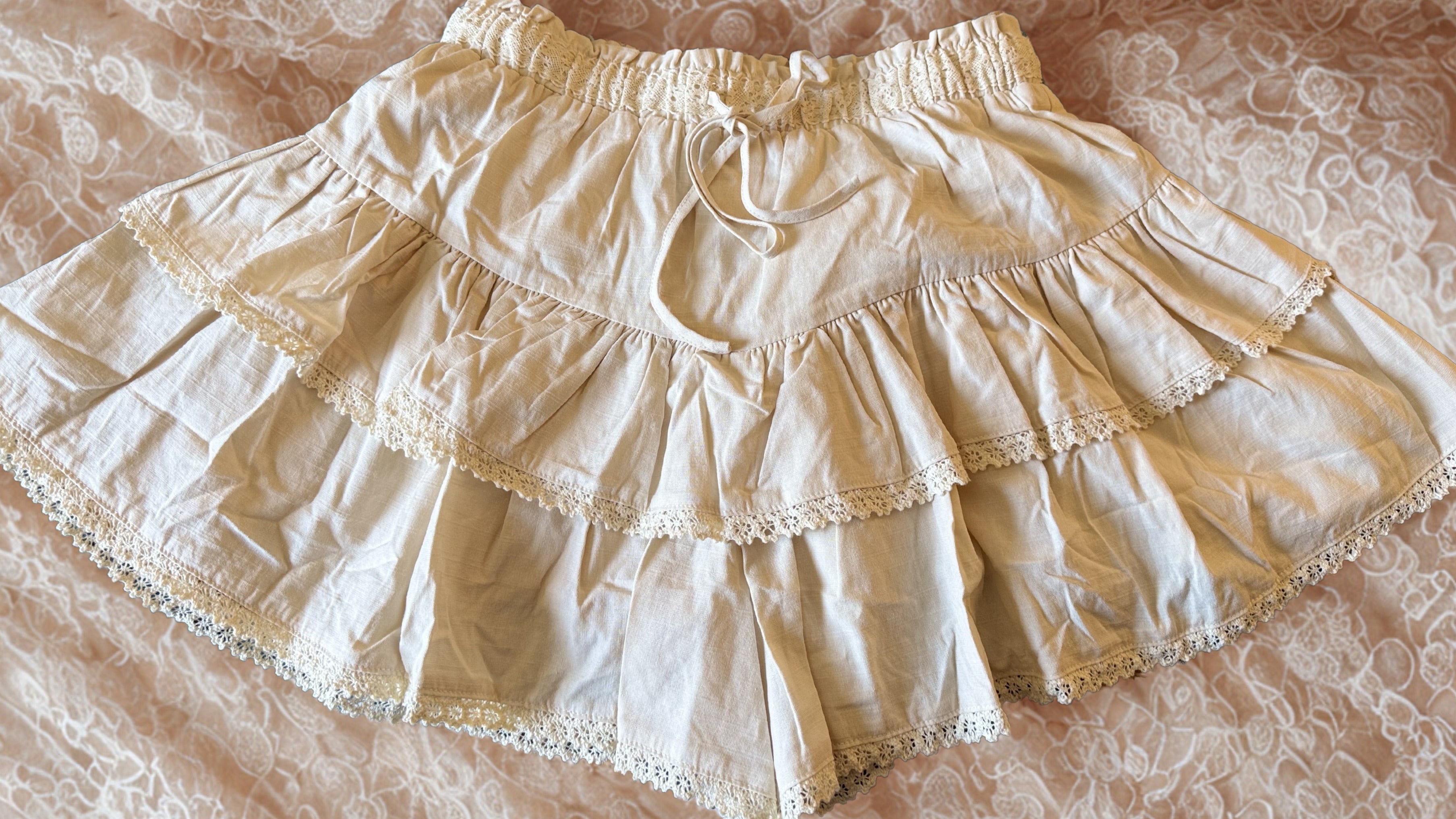 Tiered Ruffle Skort